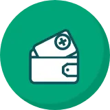 Wallet card icon